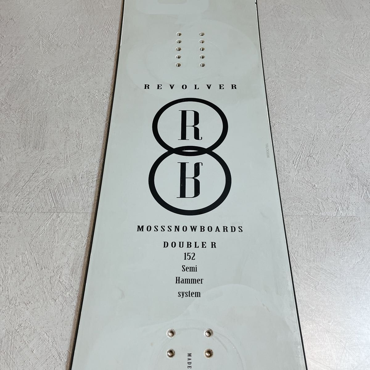  MOSS DOUBLE R 152 スノーボード セミハンマー ボード スノーボード