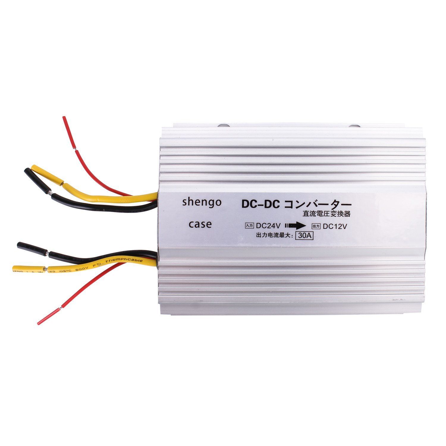 在庫セール】冷却ファン付 DC電圧変換器 デコデコ変換 30A DC24V→12V トラック用DC-DCコンバーター - 幅広いラインナップ