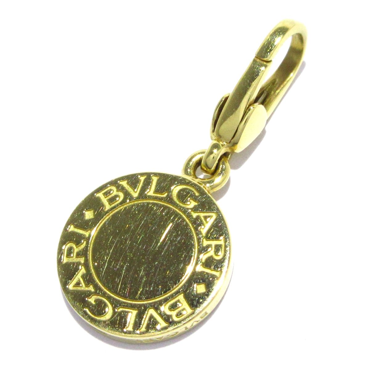 BVLGARI(ブルガリ) ペンダントトップ美品 K18YG×オレンジ 総重量