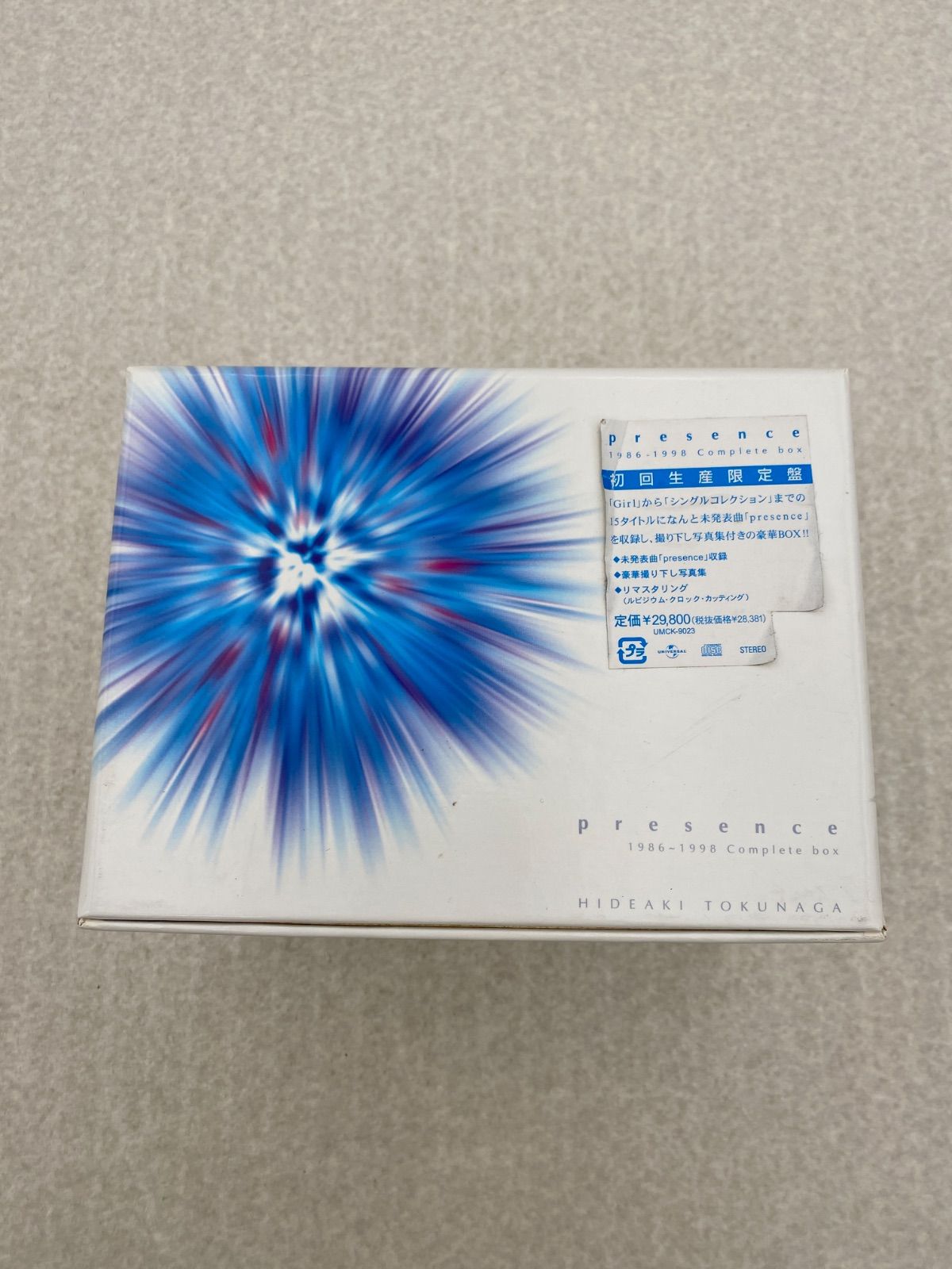 presence 1986-1998 Complete box 徳永英明 - メルカリ