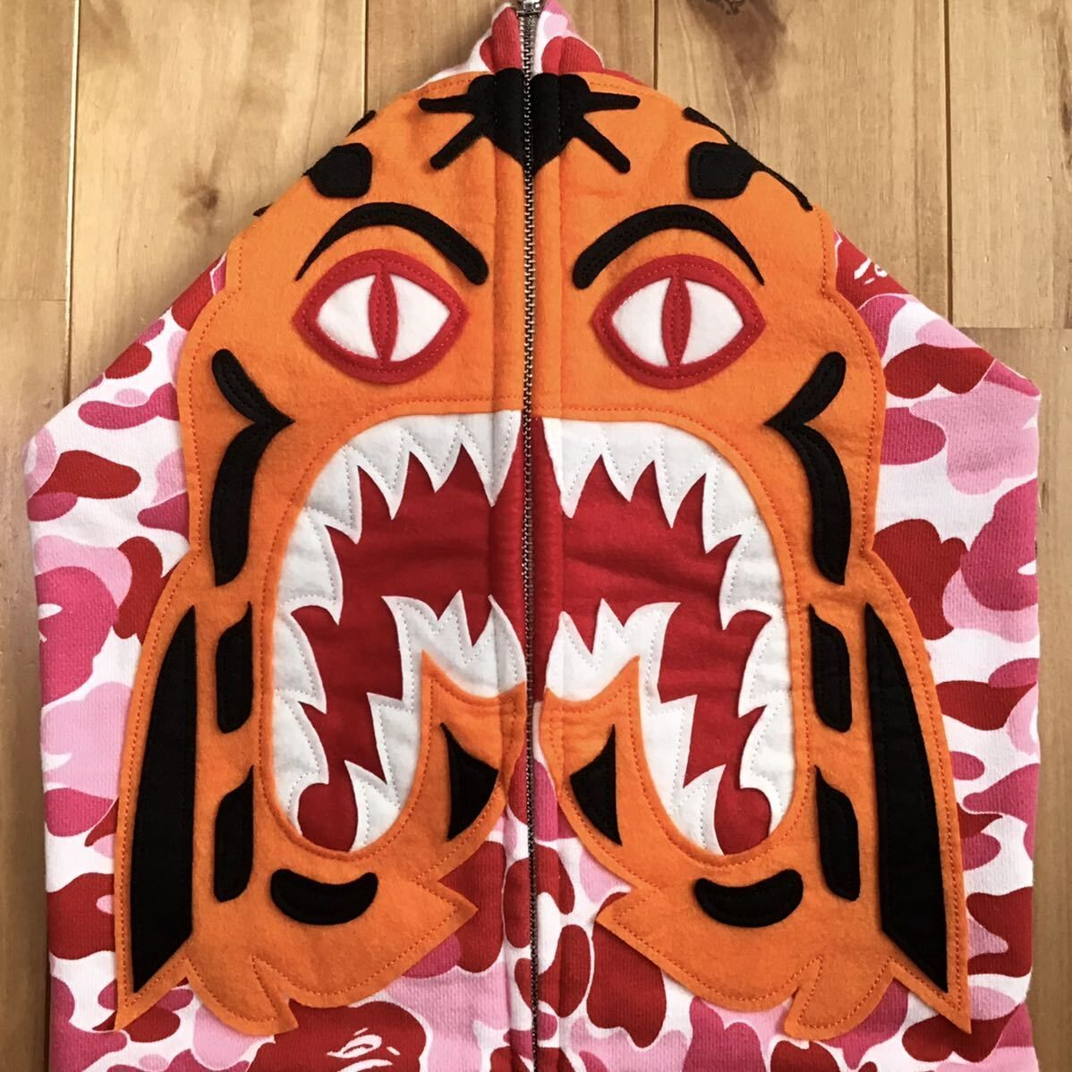 ☆XL☆ ABC camo pink タイガー パーカー Tiger full zip hoodie a bathing ape BAPE エイプ  ベイプ アベイシングエイプ ABCカモ - メルカリ