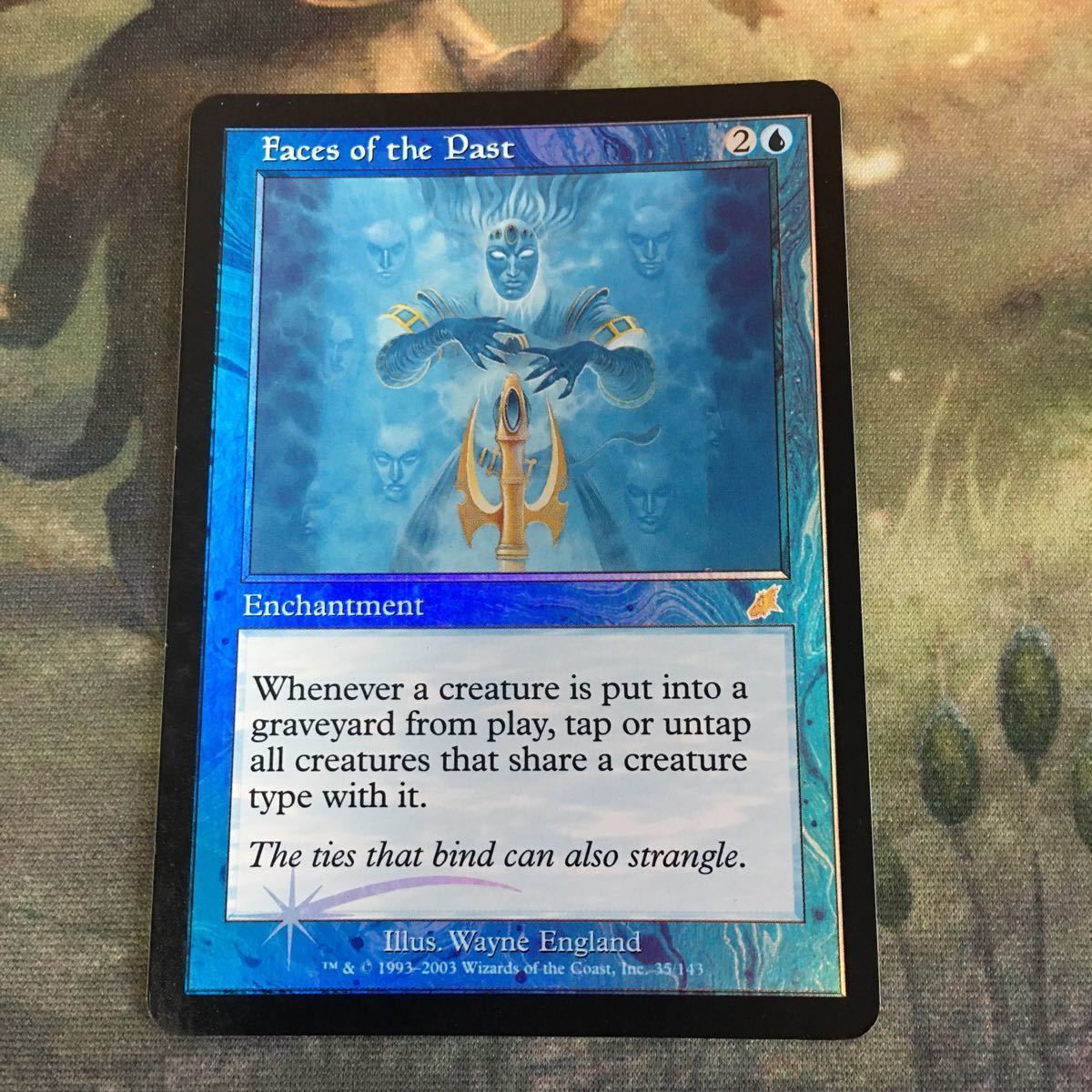 kw8 45 過ぎ去りし表情 Faces of the Past Foil EN 英語 SCG スカージ