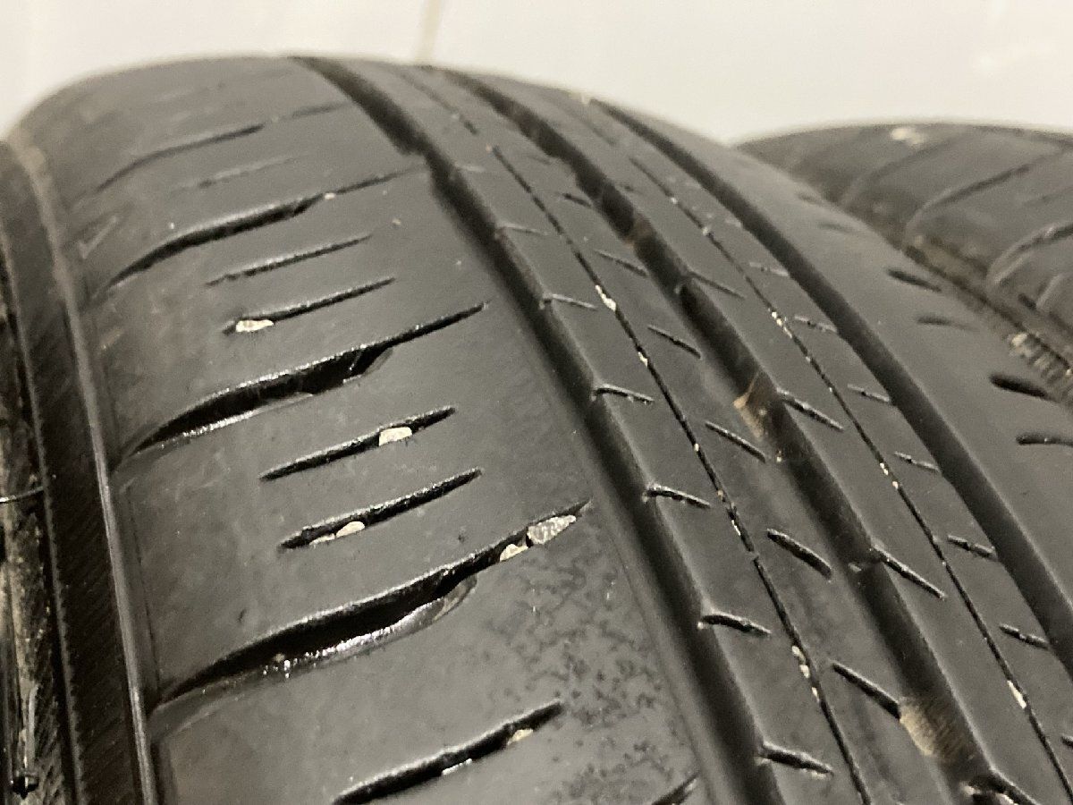 DUNLOP ENASAVE EC300+ 155/65R14 14インチ 夏タイヤ 4本 19～20年製 N-WGNカスタム フレア シフォンカスタム等　(MTX112)