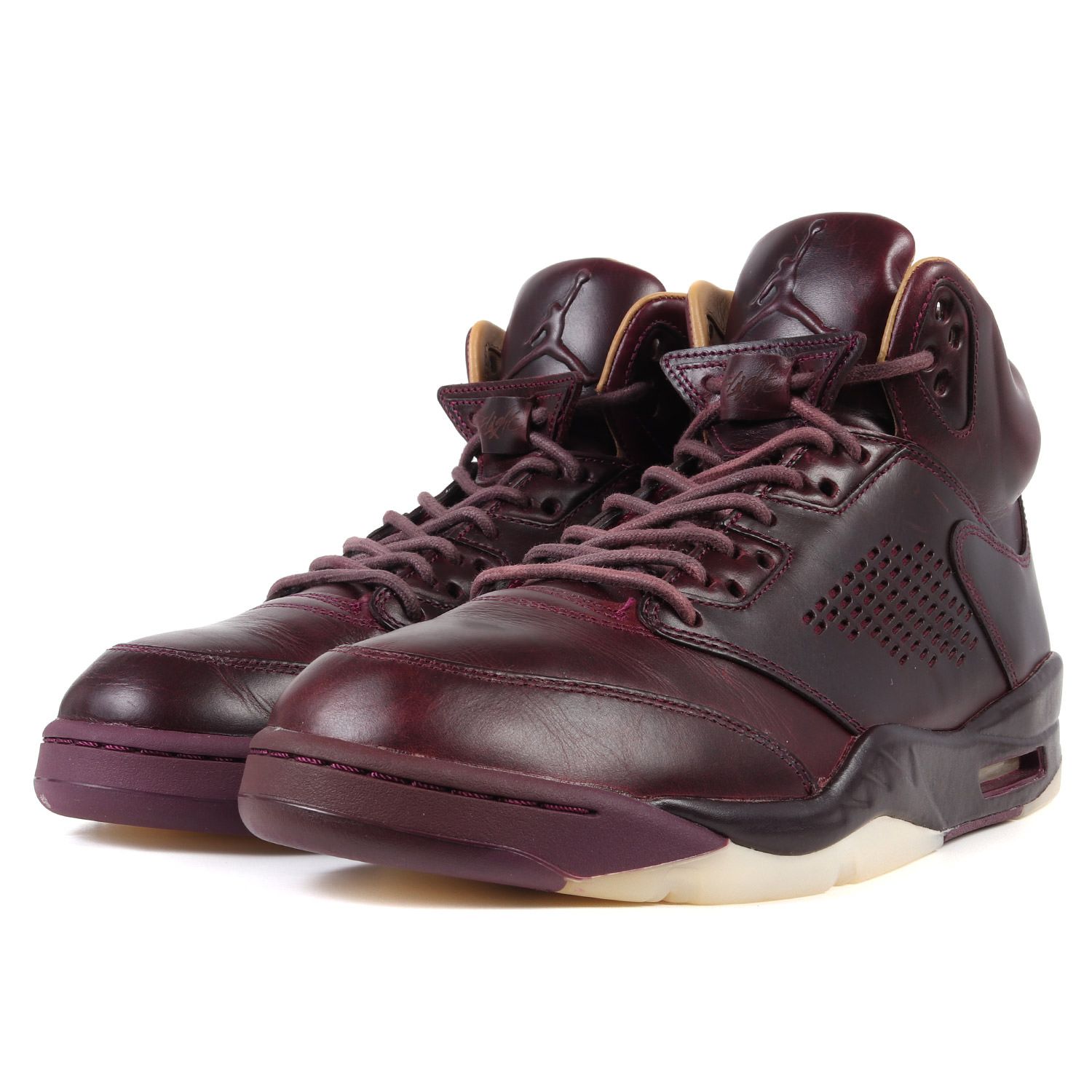 美品 NIKE ナイキ AIR JORDAN 5 RETRO PREM WINE (881432-612) 2017年