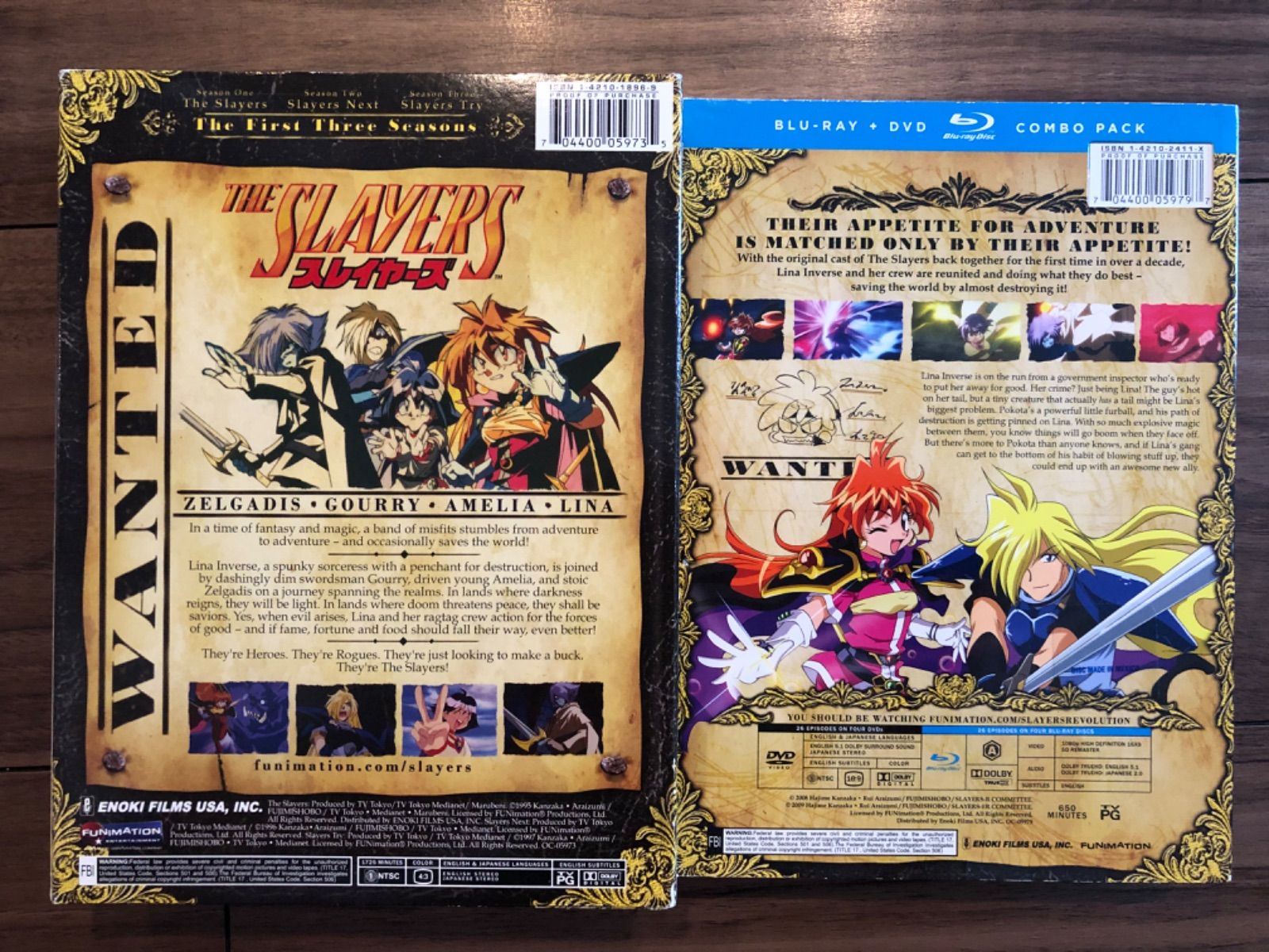 スレイヤーズ　海外版Blu-rayとdvdセット 中古] スレイヤーズ 海外版Blu-rayとdvdセット M00041 - メルカリ