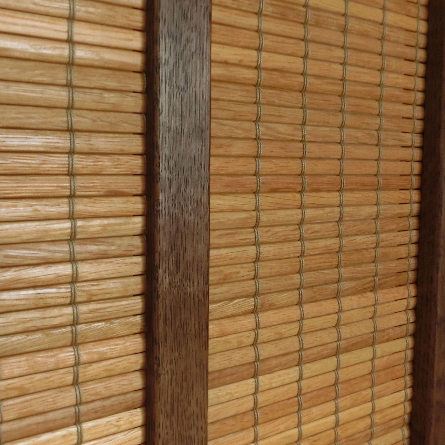 111150 新和風 スクリーン 楢無垢 衝立 パーテーション 3連