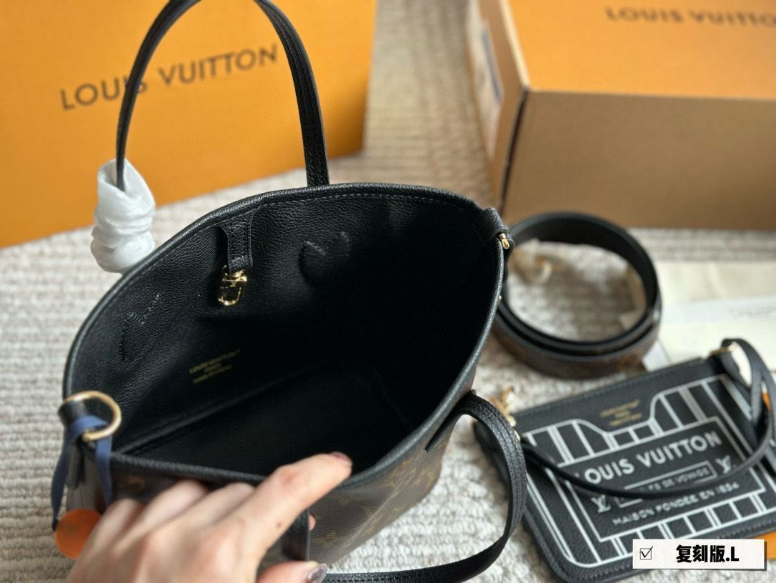 テルファー スモール ジャカード ショッピングバッグ ブラック 今日特価】LV Neverfull BB ミニモノグラムショッピングバッグ