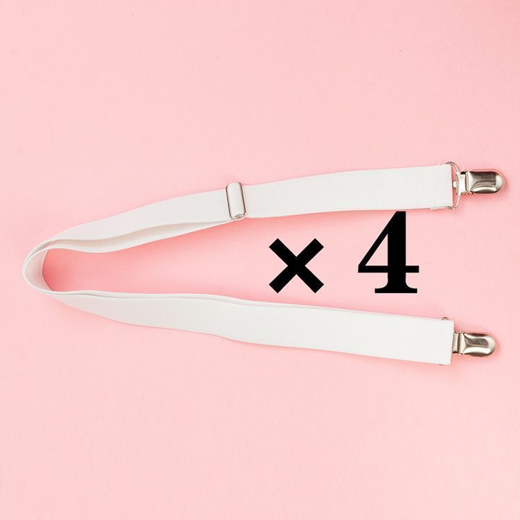 4本セット ソファカバー用 サスペンダー マルチカバー止め カバーずれ止め ずれ防止 シーツクリップ ずれ止め ソファー シーツ カバー固定 クリップ スキットバンド ベルト ソファー用 ゴムバンド globb387 MARWIL-DEMENAGEMENTS_CH