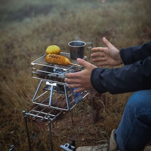 焚き火台 ソロ 軽量 おしゃれ 無骨 ソロキャンプ ソロストーブ