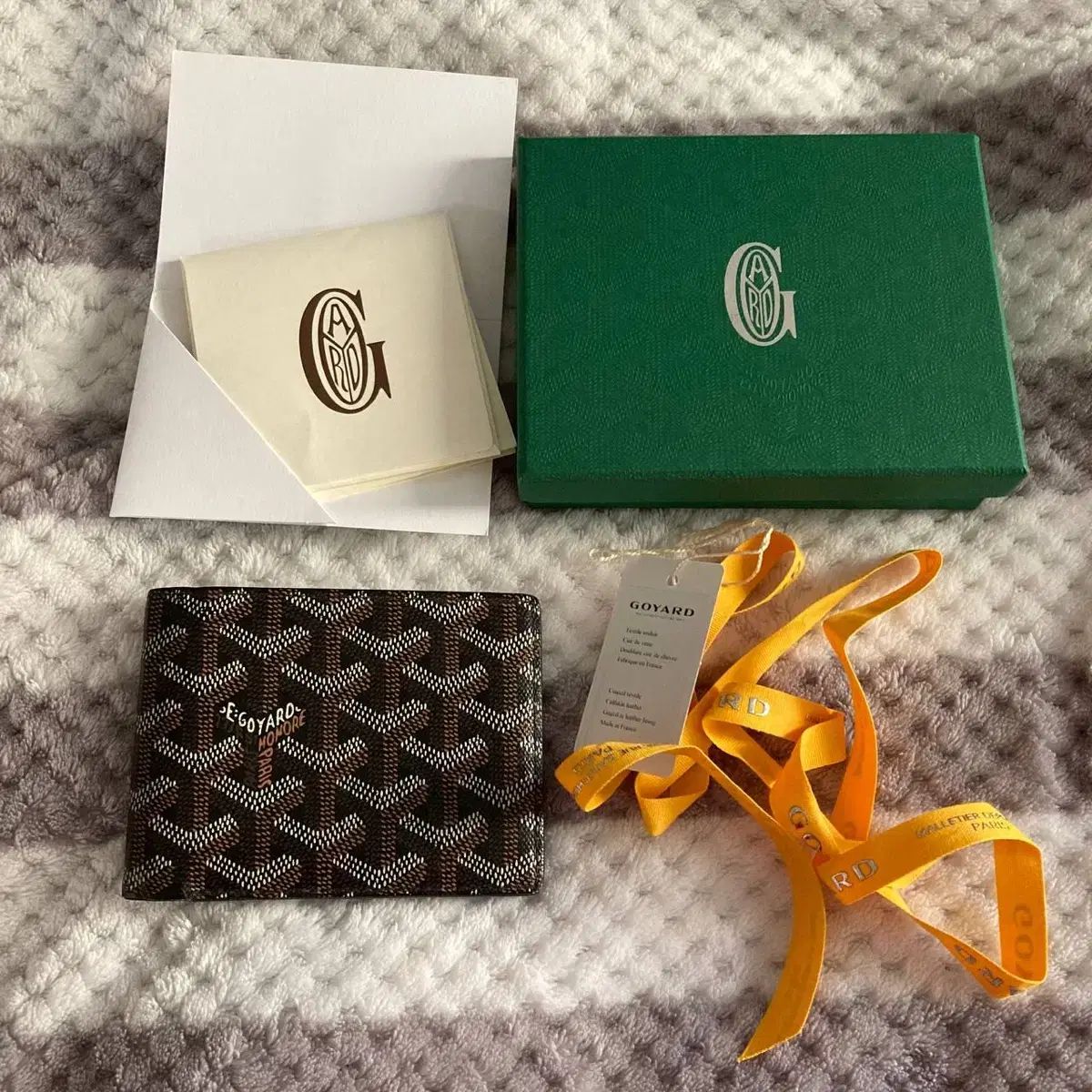 Goyard(ゴヤール) ゴヤール ヴィクトワール 二つ折り財布 付属品