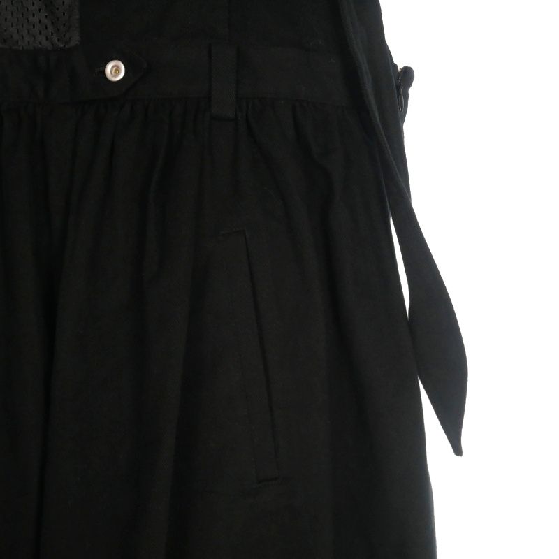 ベットサイドドラマ bedsidedrama Ribbon Tie Salopette