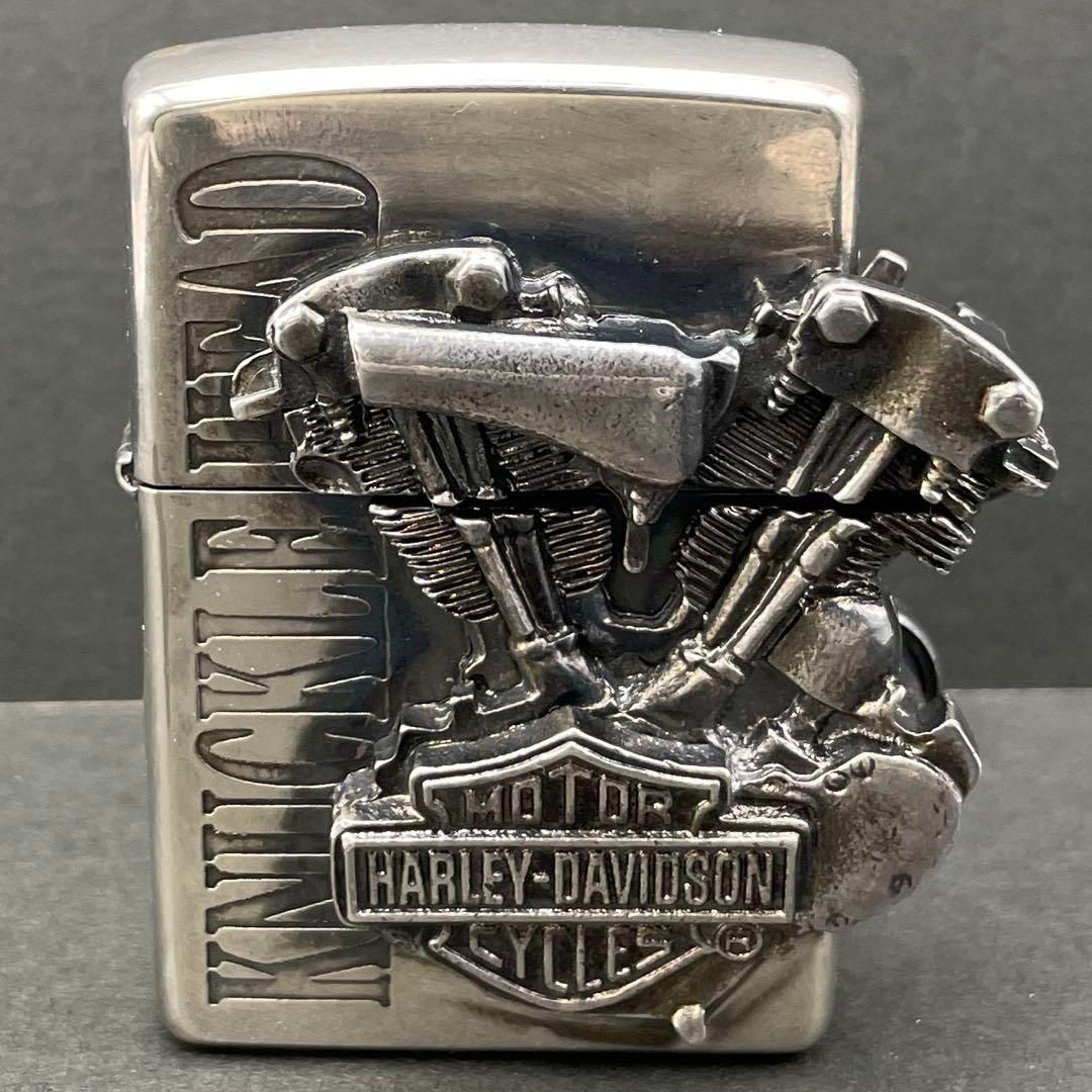 Zippo ハーレーダビッドソン ナックルヘッドエンジン 立体メタル