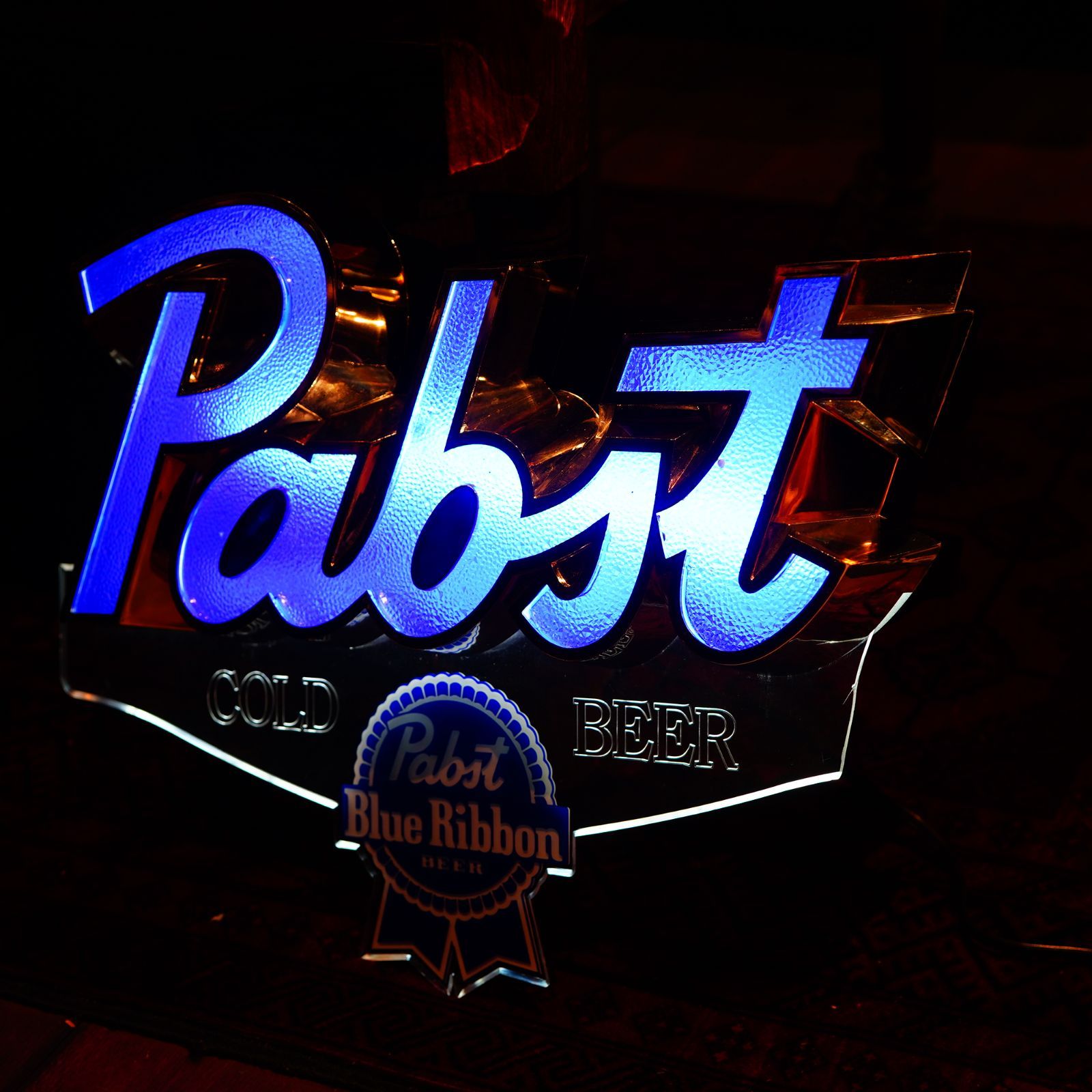 PABST BLUE RIBBON ライトサイン アメリカンヴィンテージ ビンテージ 