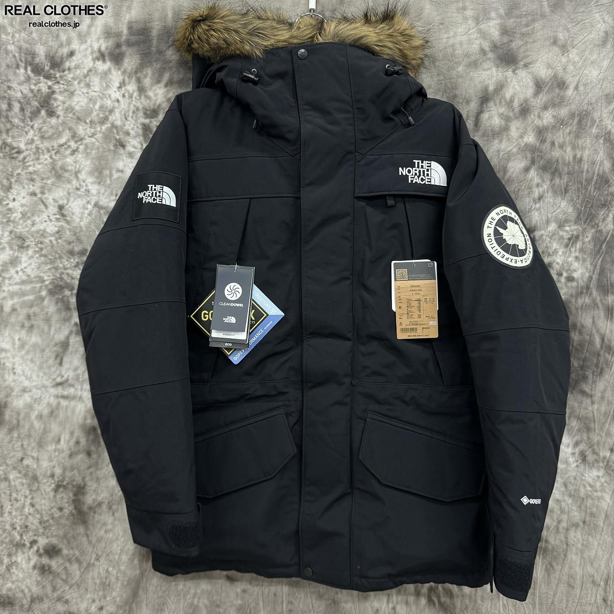 【未使用】THE NORTH FACE/ノースフェイス ANTARCTICA PARKA/アンタークティカパーカ GORE-TEX ブラック ND92032/L