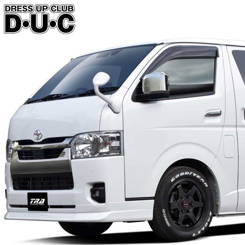 ハイエース アルミホイール 16インチ 4本セット J-TECH GL-1 ブラック 