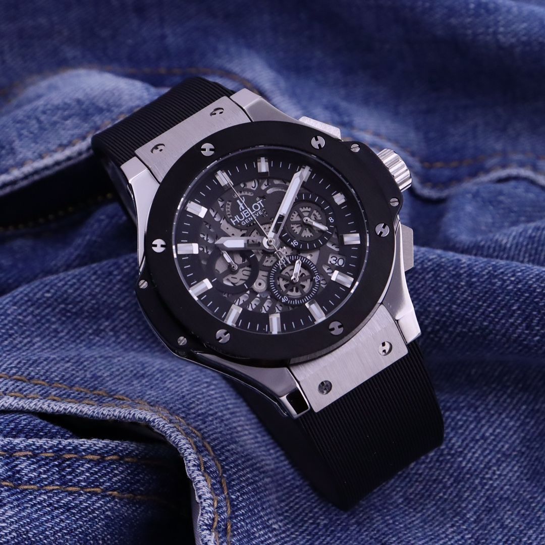 Hublot 自動巻き 時計 美品 自動巻ウブロ HUBLOT 時計S - メルカリ