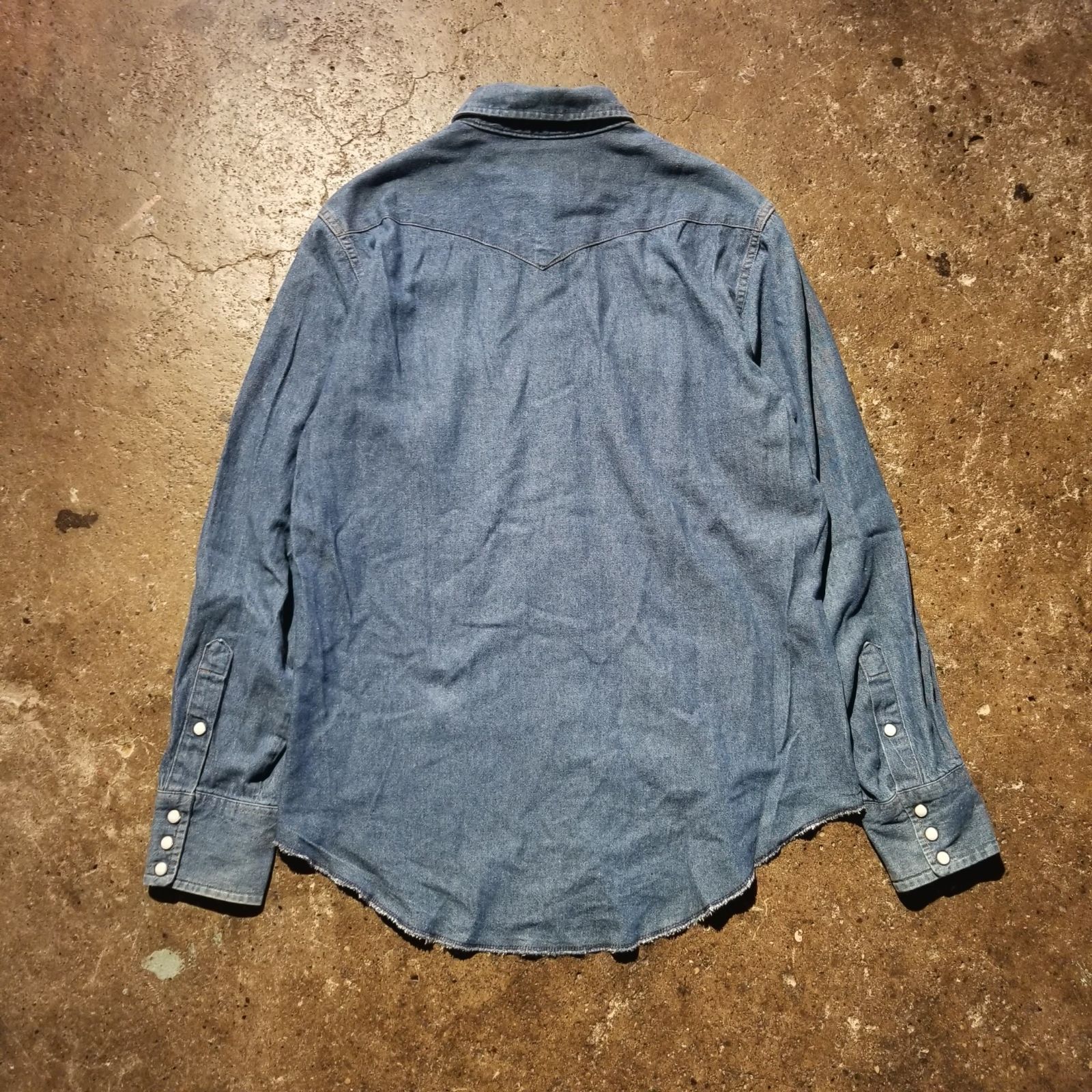 Wrangler 80s デニムウェスタンシャツ 16-35 70127MW USA製