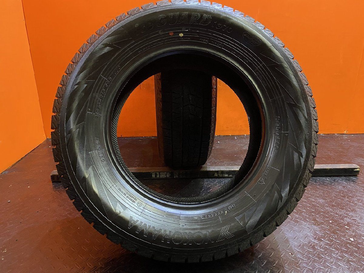 未走行に近い】YOKOHAMA ice GUARD iG70 215/65R16 16インチ