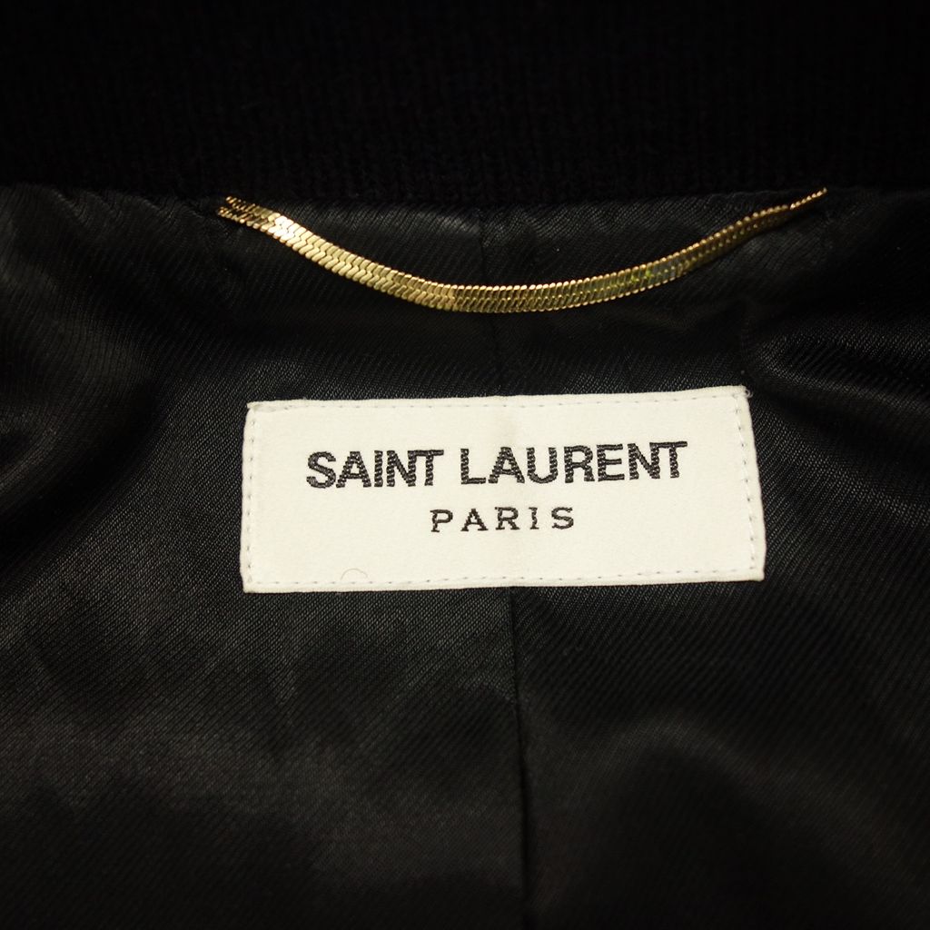SAINT LAURENT - サンローランパリ テディジャケット 376283 YYD80【AFB41】 サンローランパリ テディジャケット 376283 YYD80【AFB41