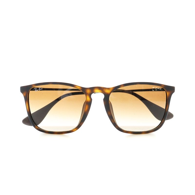 Ray-Ban Chris サングラス グラデーションブラウン CHRIS Sunglasses in Transparent Brown and Brown - RB4187