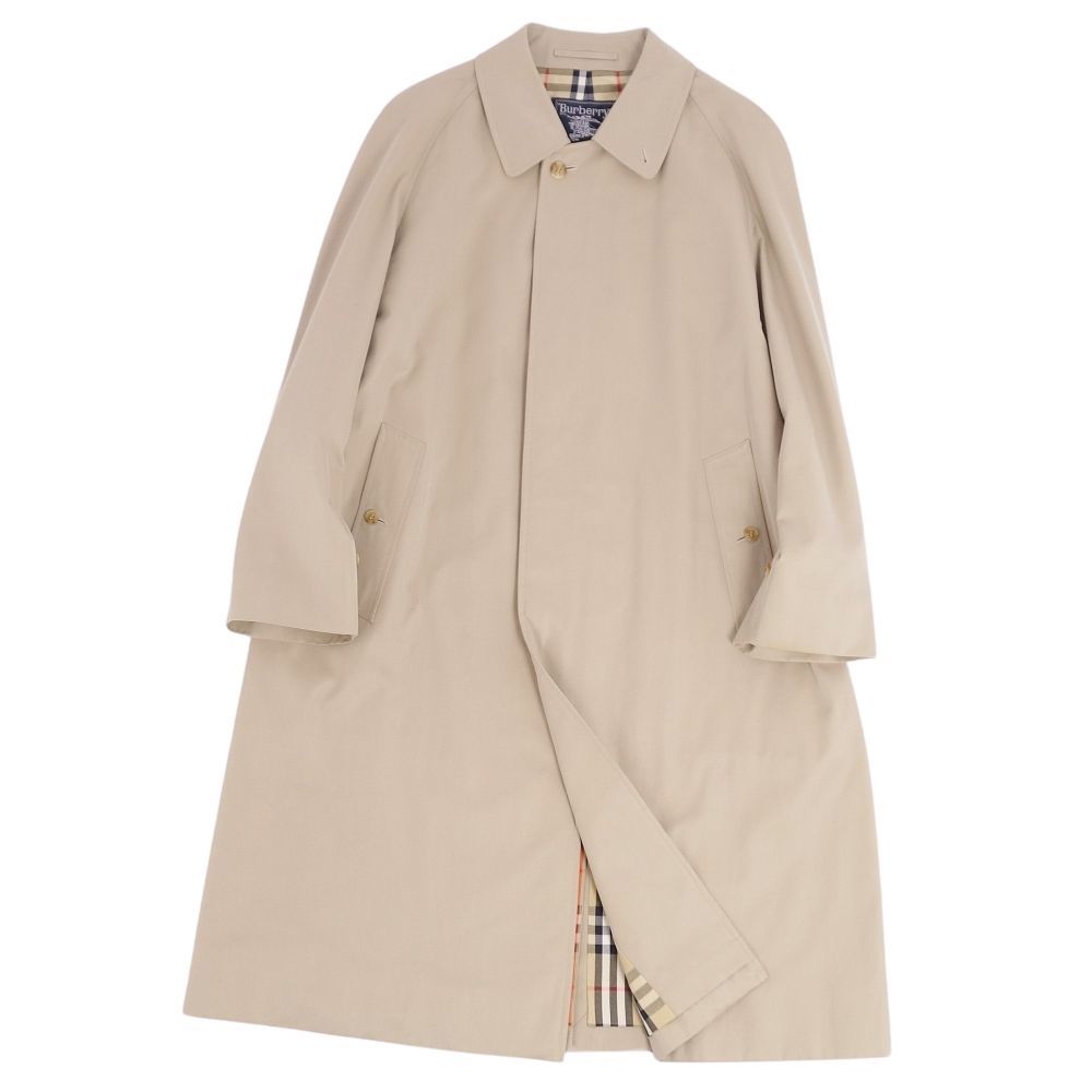 【英国製】バーバリー 総カシミヤ100% ヴィンテージ バルマカーンコート ca34b2f8c90cede0b56a181eba6a02