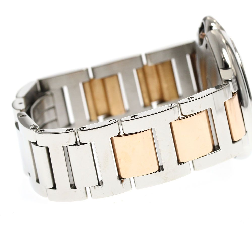 カルティエ CARTIER WE902031 バロンブルー 11Pダイヤ 自動巻き