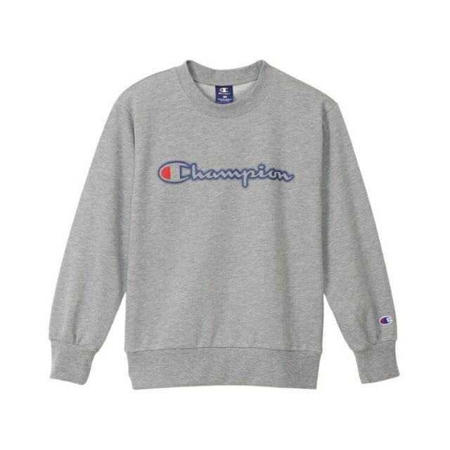 HANES ヘインズ CREW NECK オックスフォードグレー 140サイズ CK-XS001 70 | スポーツ 運動 ウエア ウェア 服 衣類 トップス ロングスリーブ 長袖 着心地 素材 コットン 綿 スウェット 裏毛素材 デザイ