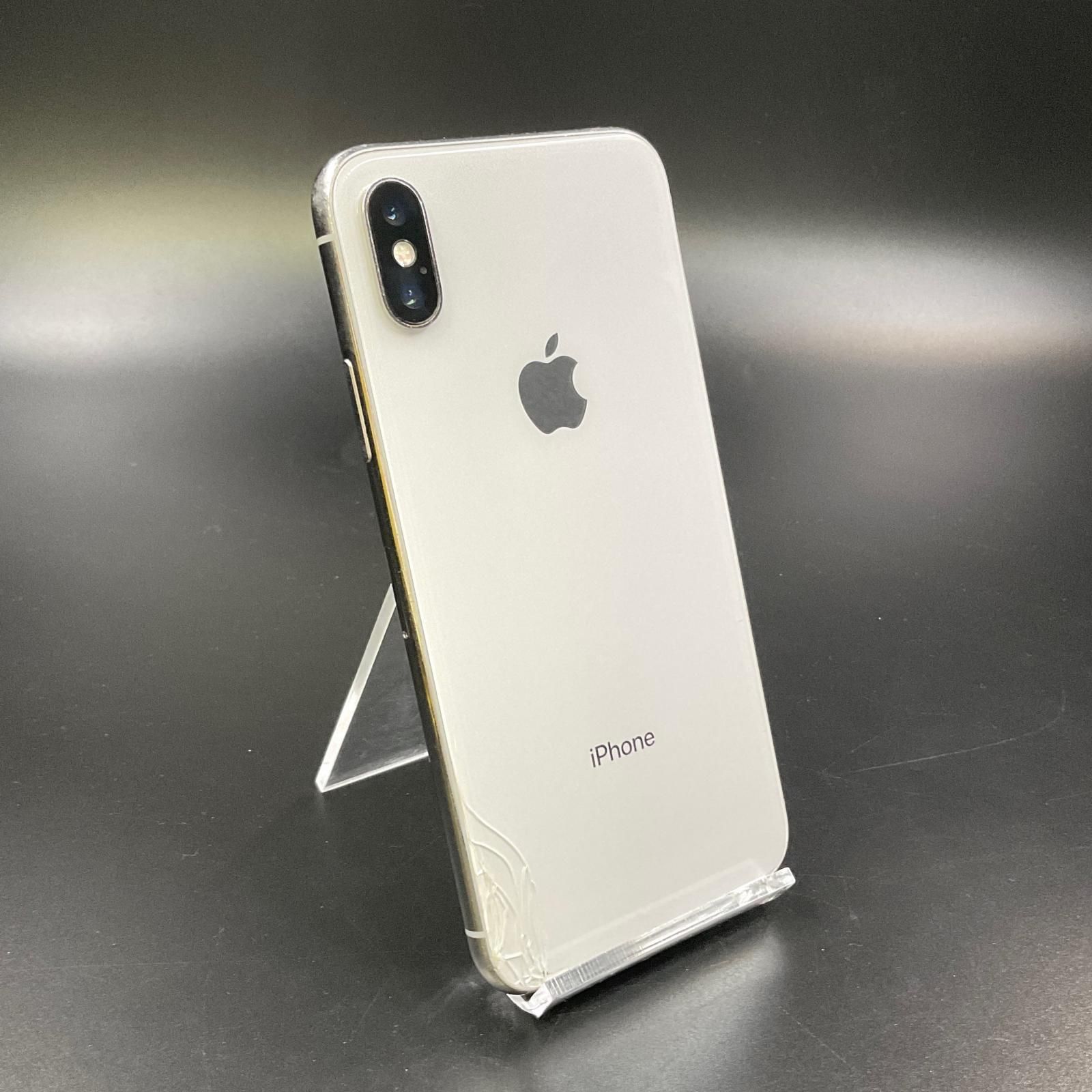 Apple iPhoneX 本体64GB イヤホン アダプタ付 アイフォンX本体 iPhone
