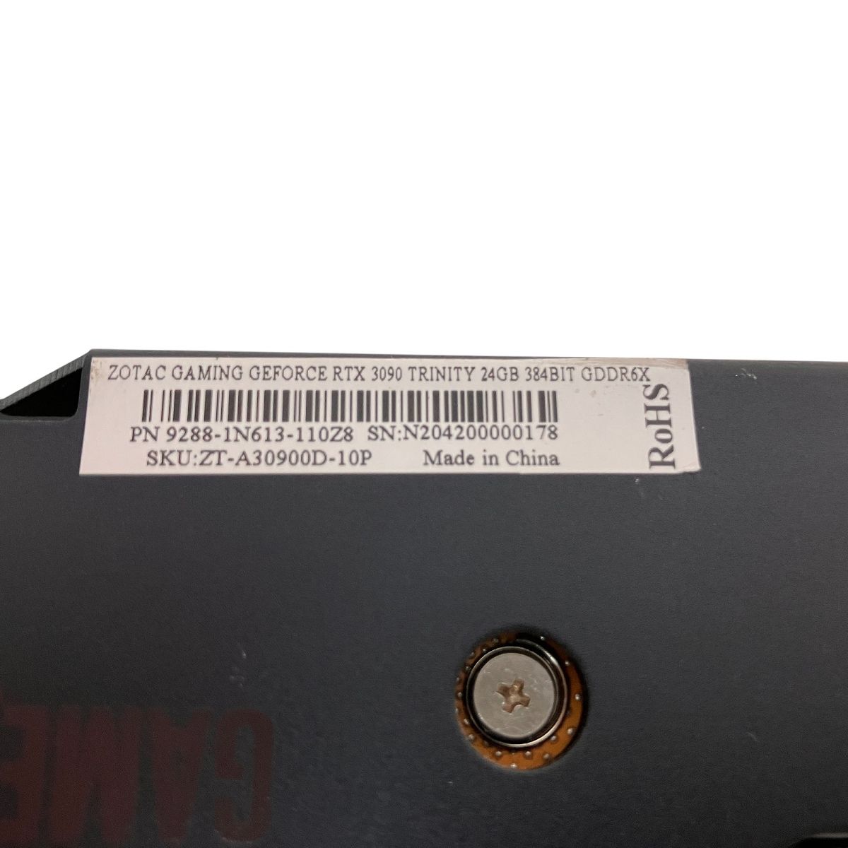 【ジャンク品】GeForce RTX3090 グラフィックボード GeForce RTX 3090 24Gジャンク Yahoo!オークション -「rtx3090