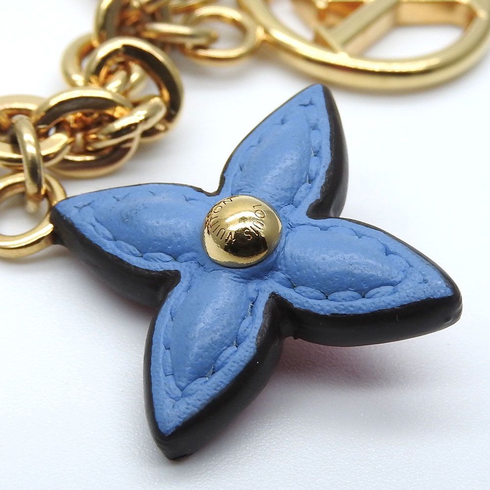 中古】ルイヴィトン キーリング バッグチャーム チェーン プレッピー