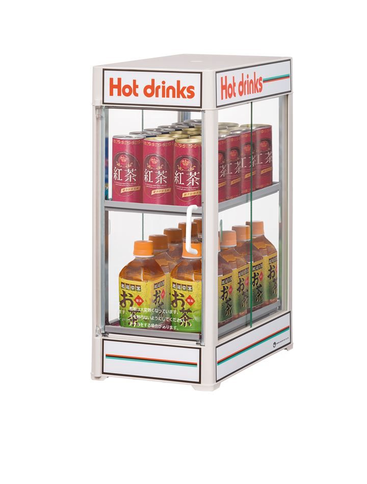 日本ヒーター機器株式会社 CW36T-R2 電気 缶ウォーマー 2段 350ml|20本収納