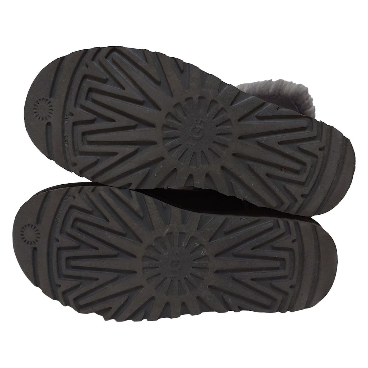 日本全国無料配達。 UGG アグ ショートブーツ 23 レディース - 1016501 グレー ムートン