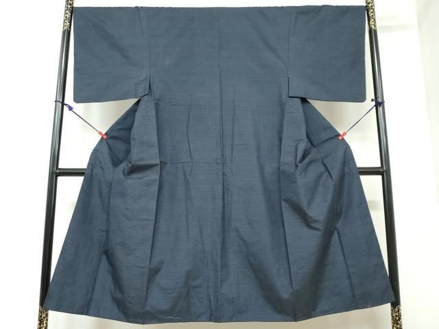 平和屋着物 男性 本場大島紬 アンサンブル 長羽織 80亀甲 総詰め 正絹 ud