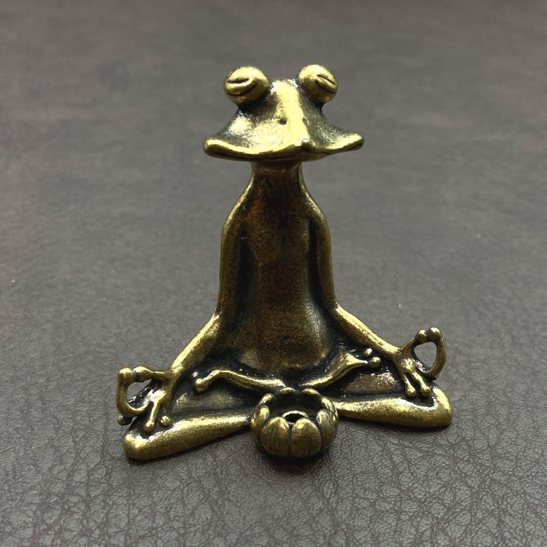 古物　真鍮オブジェ 真鍮 置物 ビンテージ 風水 開運 金運 縁起物 ヴィンテージ レトロ