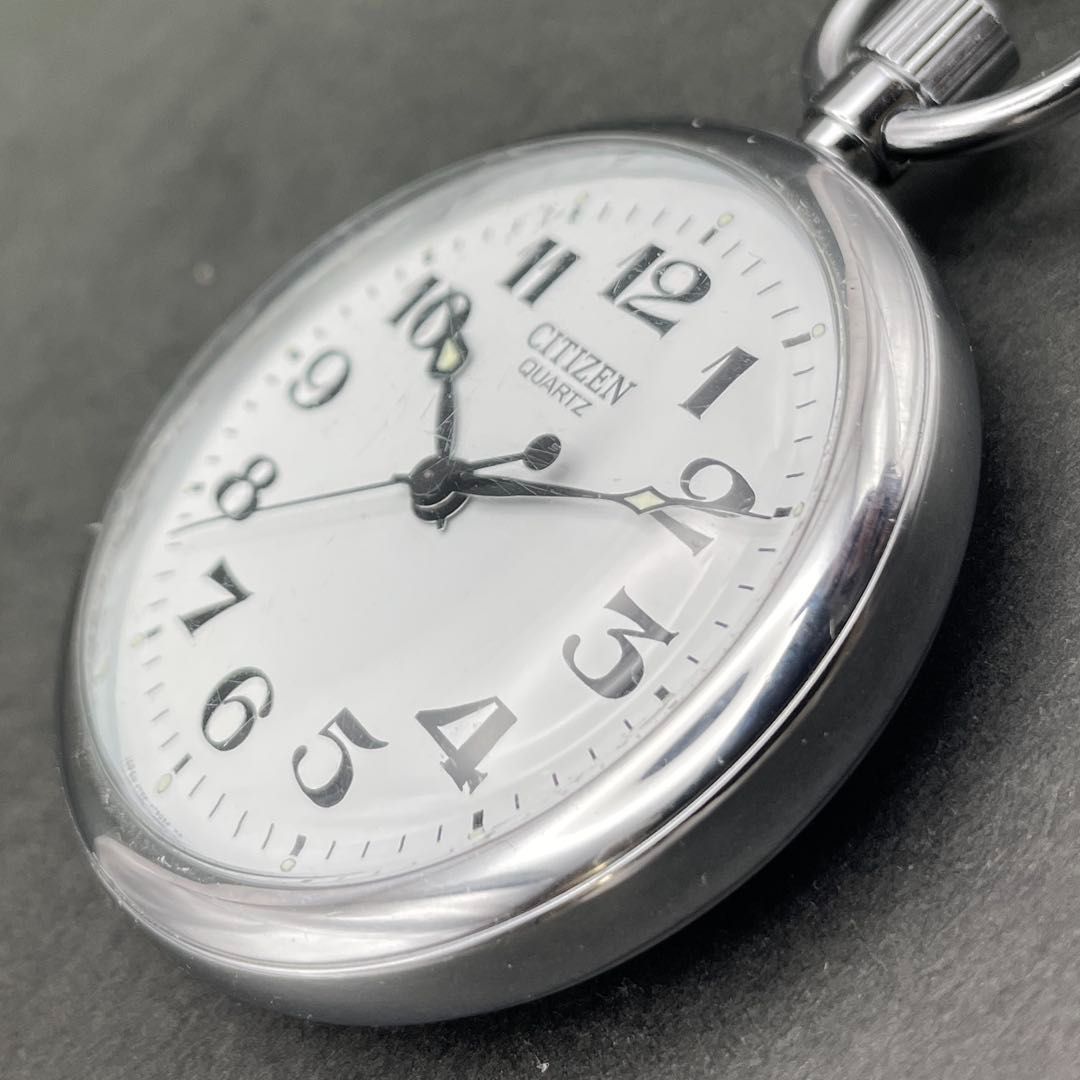 JR西日本/ID岡支/0192（旧岡山支社） 鉄道時計 懐中時計 CITIZEN 4766