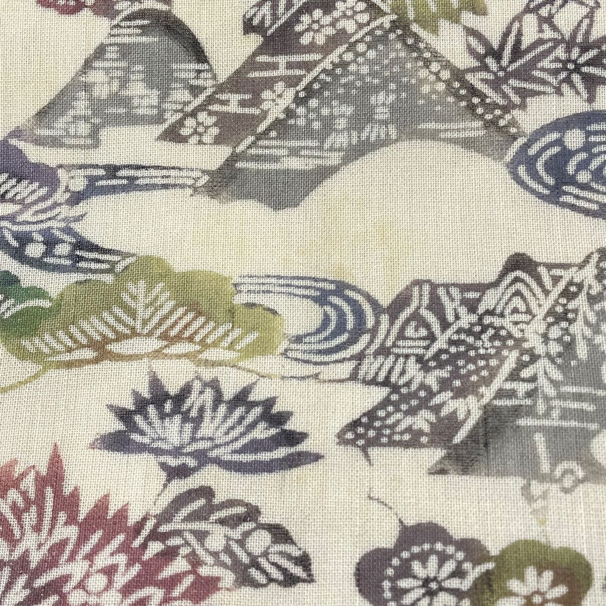 紬地