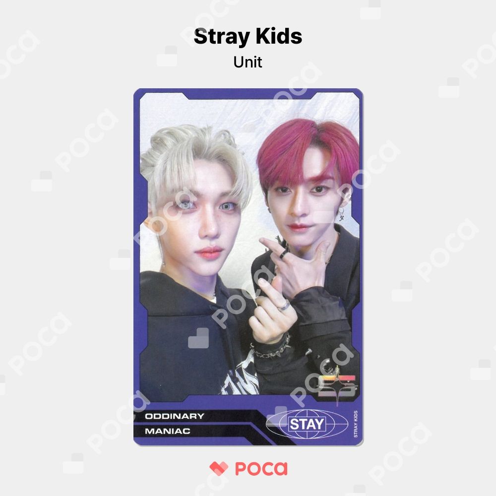 Stray Kids トレカ　oddinary maniac ユニット　グループ straykids ODDINARY ユニットトレカ - メルカリ