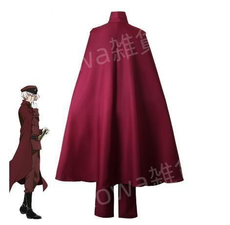 新品 文豪ストレイドッグス コスプレ衣装 文スト猟犬 隊服 福地