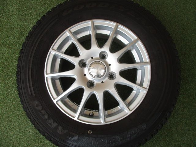 み ティラードR 165 80R14 スタッドレスタイヤ４本SET NV200 デリカD3