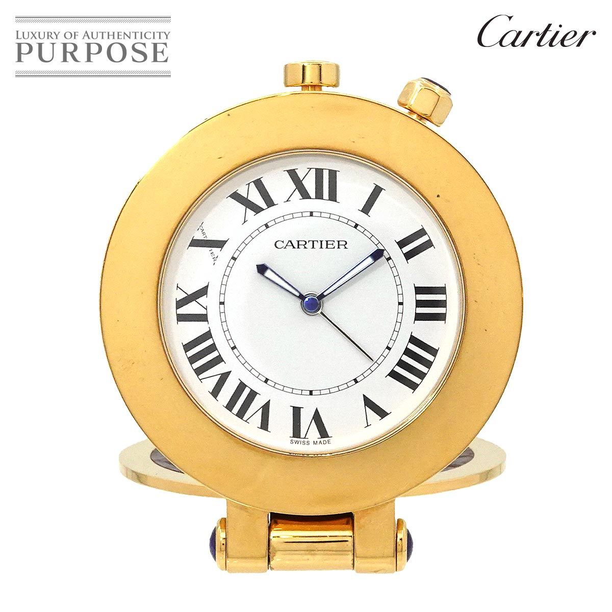 Cartier - カルティエ　ロードスター　トラベル　クロック カルティエ Cartier トラベルクロック 置き時計 W0100045