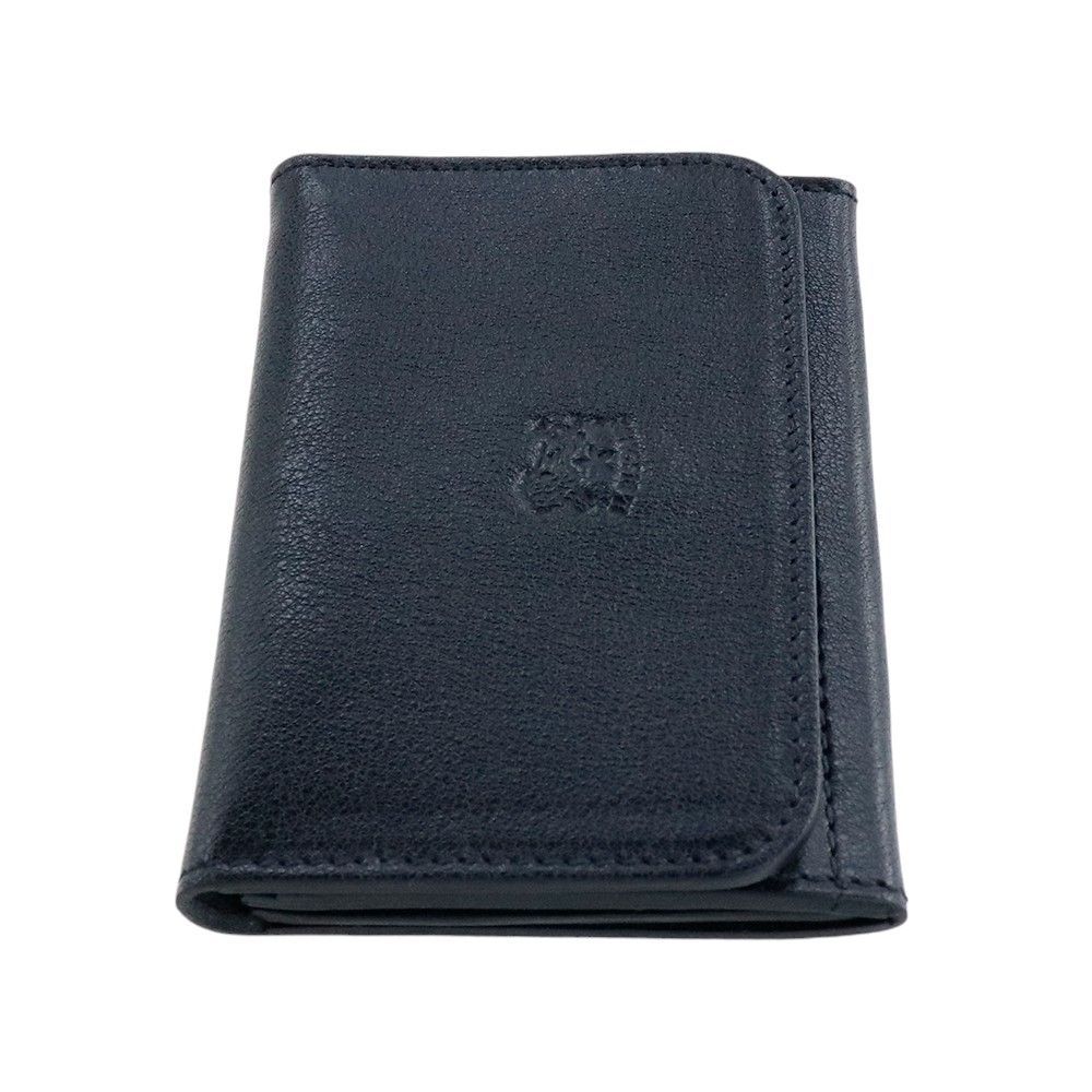 新品 イルビゾンテ 本革 レザー カードケース 名刺入れ ブラック NERO 新品 イルビゾンテ 本革 レザー カードケース 名刺入れ ブラック NERO