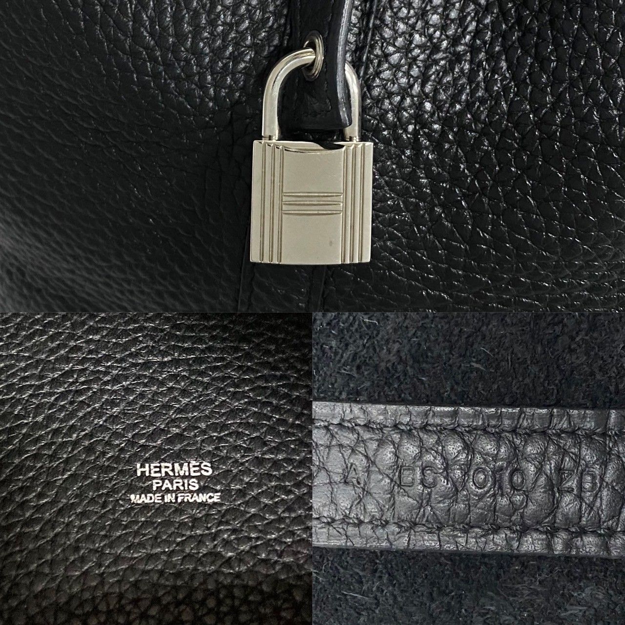 極 美品 希少品 鍵付き A 刻印 HERMES エルメス ピコタンロック