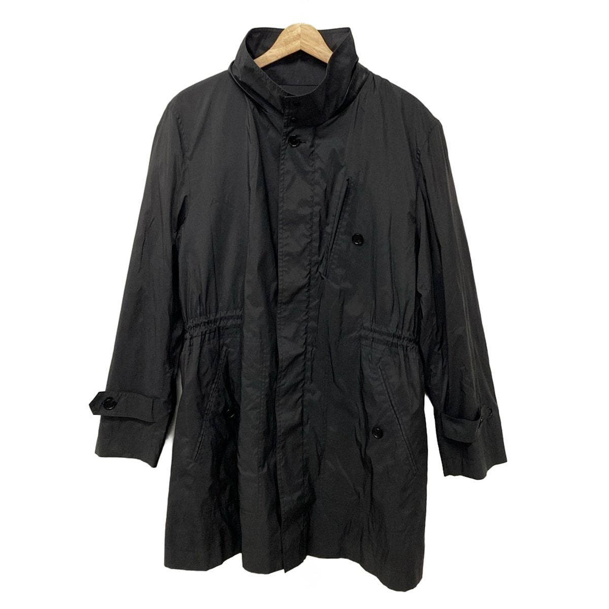 SALE【新品 タグ付き】バーバリーロンドン　ウール　ブラック Burberry LONDON(バーバリーロンドン) コート サイズL メンズ