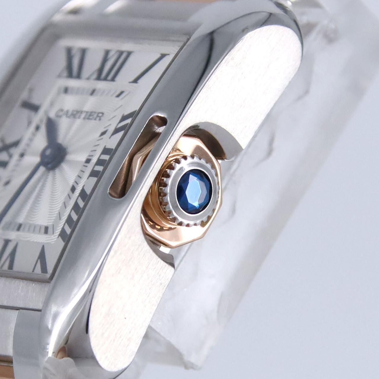 カルティエ タンクアングレーズSM PGコンビ W5310036 SSxPG クォーツ  