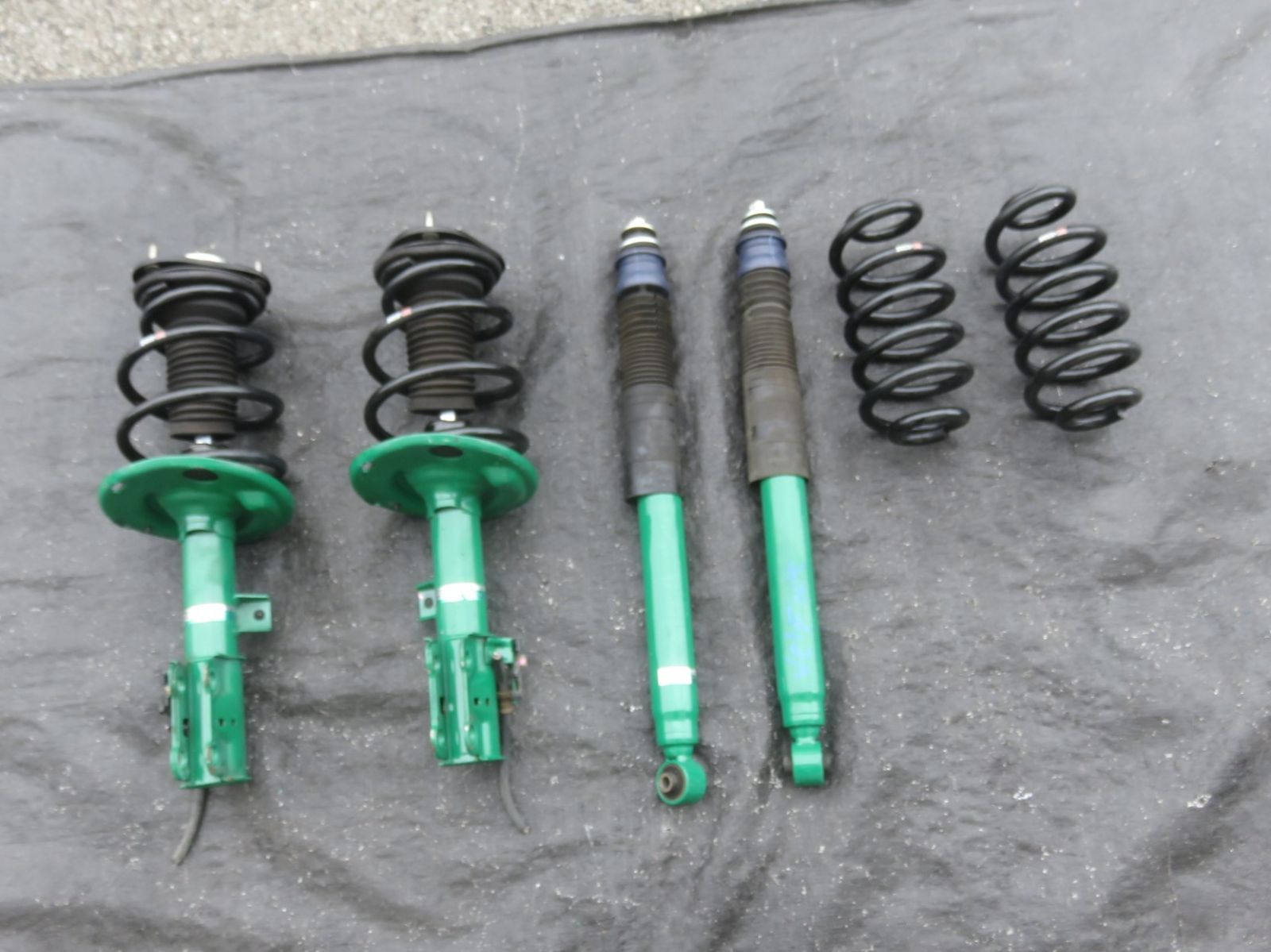 LA6869 アルファード ヴェルファイア 30系 社外 TEIN フロント リア サスペンションキット ENDURAPRO AGH30W GGH30W AGH35W GGH35W 固着無し 抜け 漏れ無し