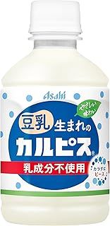 アサヒ飲料 豆乳生まれのカルピス PET 280ml×72本 24本入 × 3ケース ペットボトル