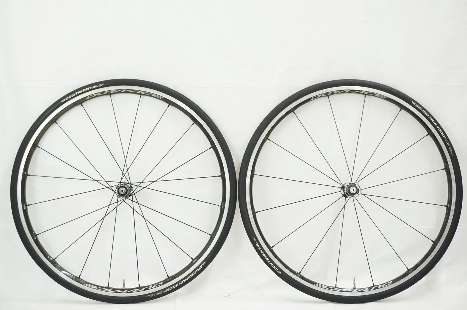 デュラエースカーボンホイールC24 スプロケット付き シマノ デュラエースWH-9000 C24アルミ カーボンラッピングホイール