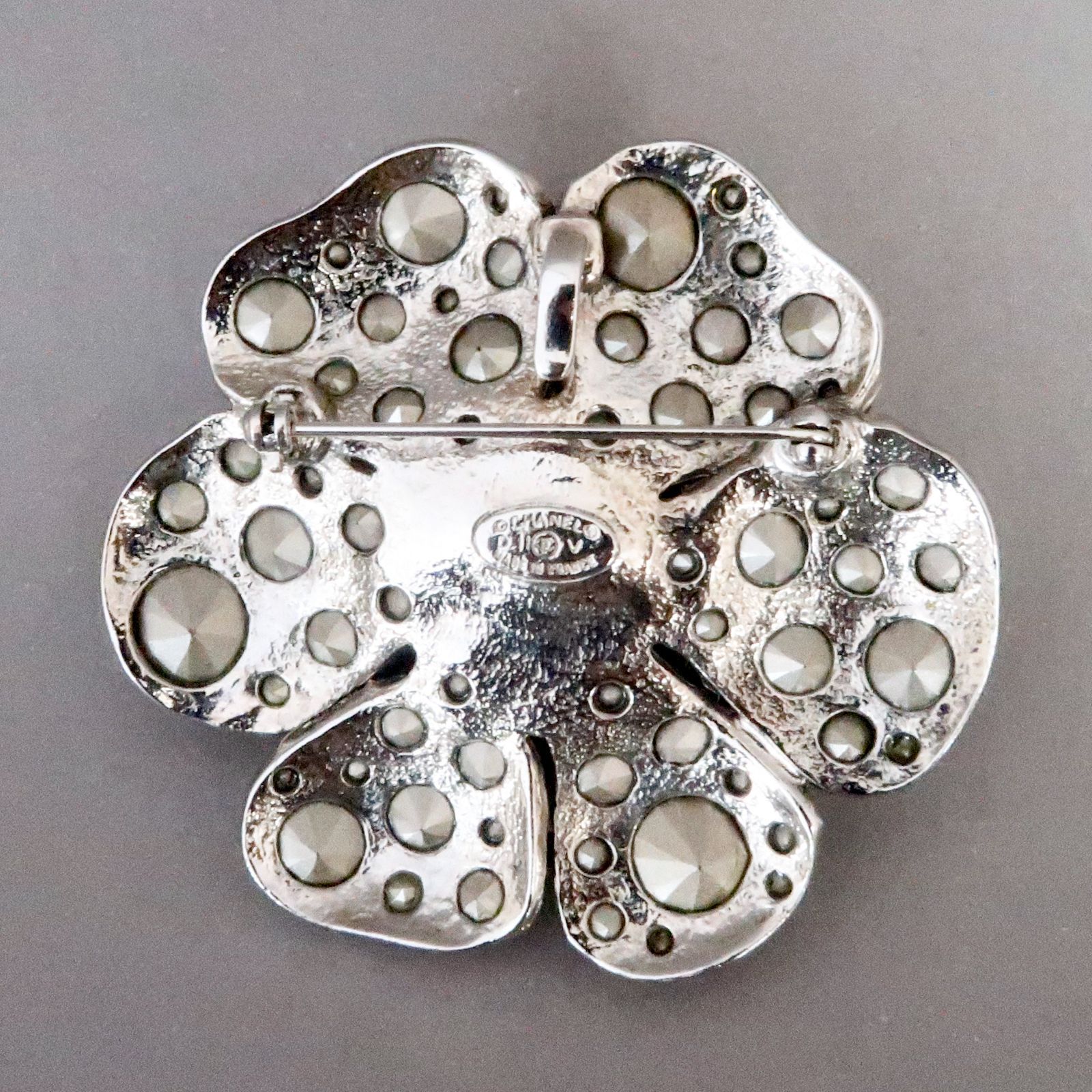 シャネル】ココマーク クリスタルラインストーンブローチ 正規品