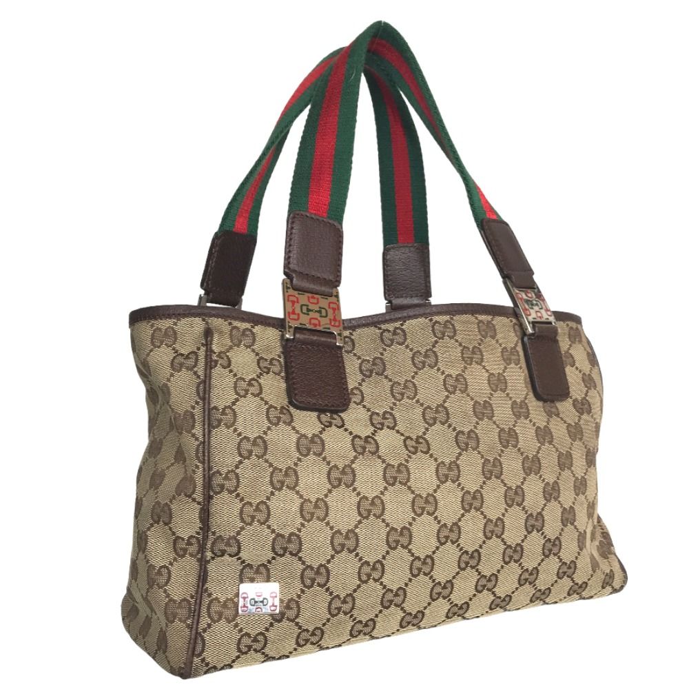 GUCCI グッチ シェリーライン ハンドバッグ トートバッグ レディース 