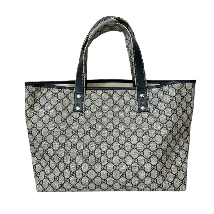 中古美品】GUCCI グッチ 211134 GG スプリーム トートバッグ